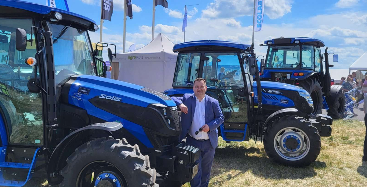Targi AGROTECH ciągniki HANWO SOLIS