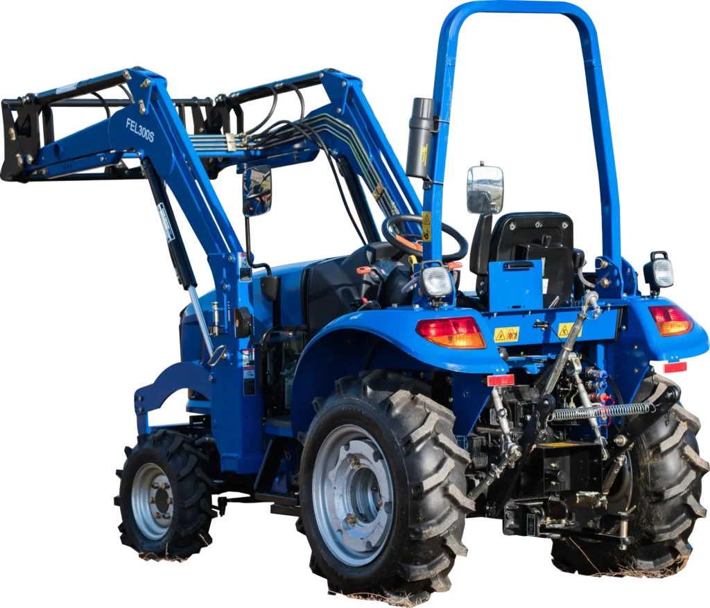 Ciągnik DONG FENG DF304G2 z ładowaczem czołowym FEL300S 25KM kompaktowy traktor rolniczy
