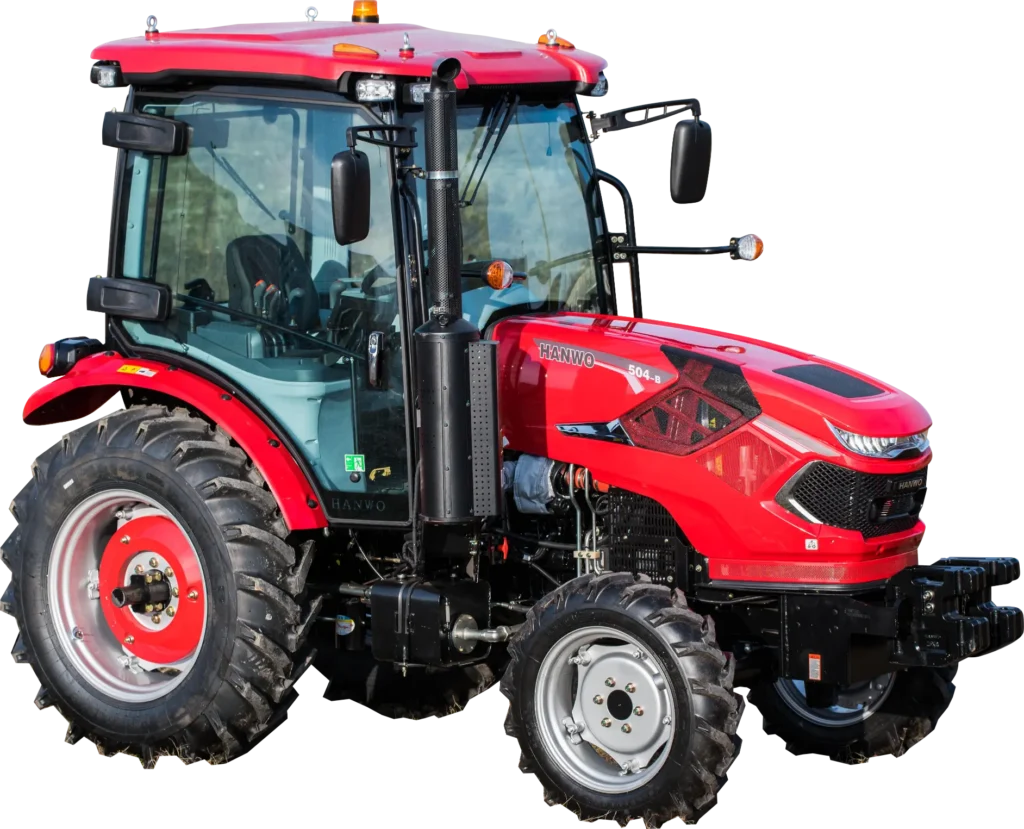 Ciągnik HANWO HWB504C 50KM profesjonalny traktor rolniczy z komfortową kabiną