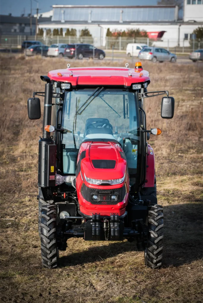 Ciągnik HANWO HWB604C 65KM profesjonalny traktor rolniczy z komfortową kabiną