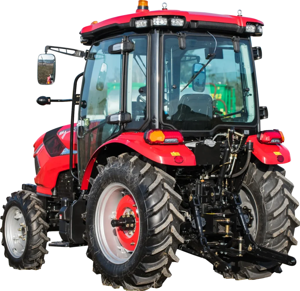 Ciągnik HANWO HWB604C 65KM profesjonalny traktor rolniczy z komfortową kabiną