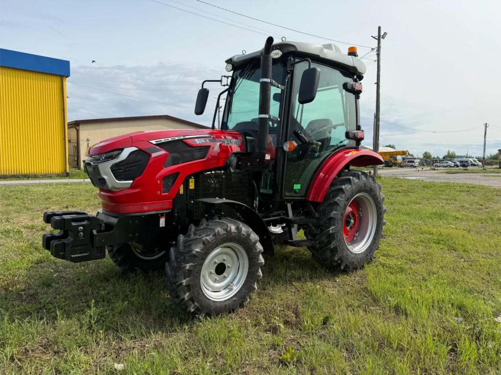 Ciągnik HANWO HWE504C 50KM profesjonalny traktor rolniczy z komfortową kabiną