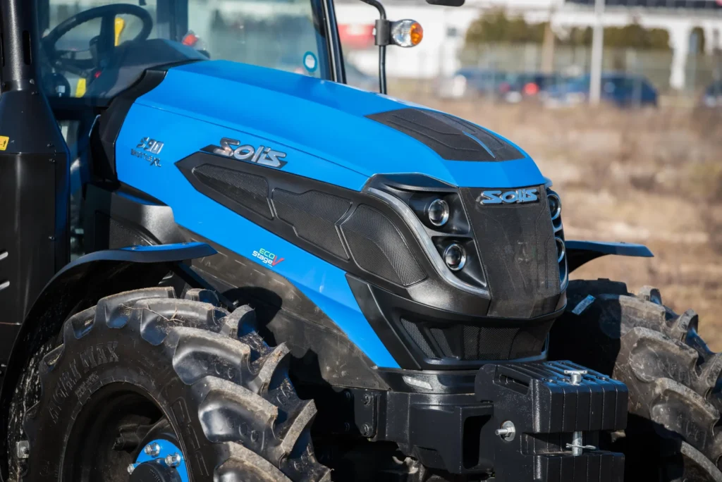 Ciągnik SOLIS S90 91KM Stage V profesjonalny traktor rolniczy z komfortową kabiną